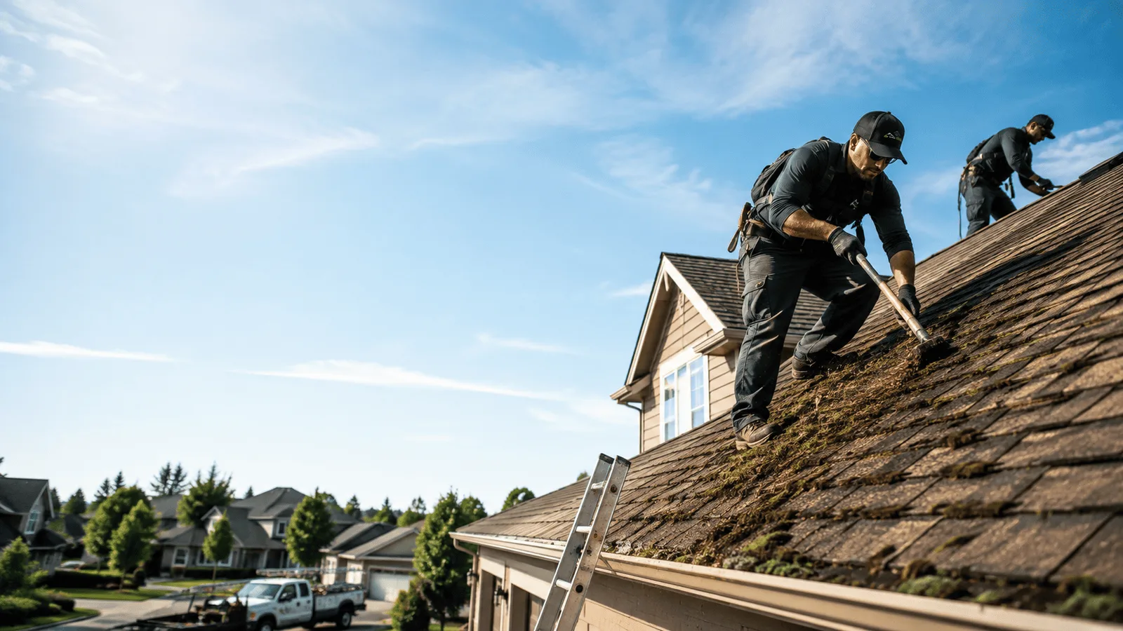 Roof Moss Removal in Belmont, CA near me